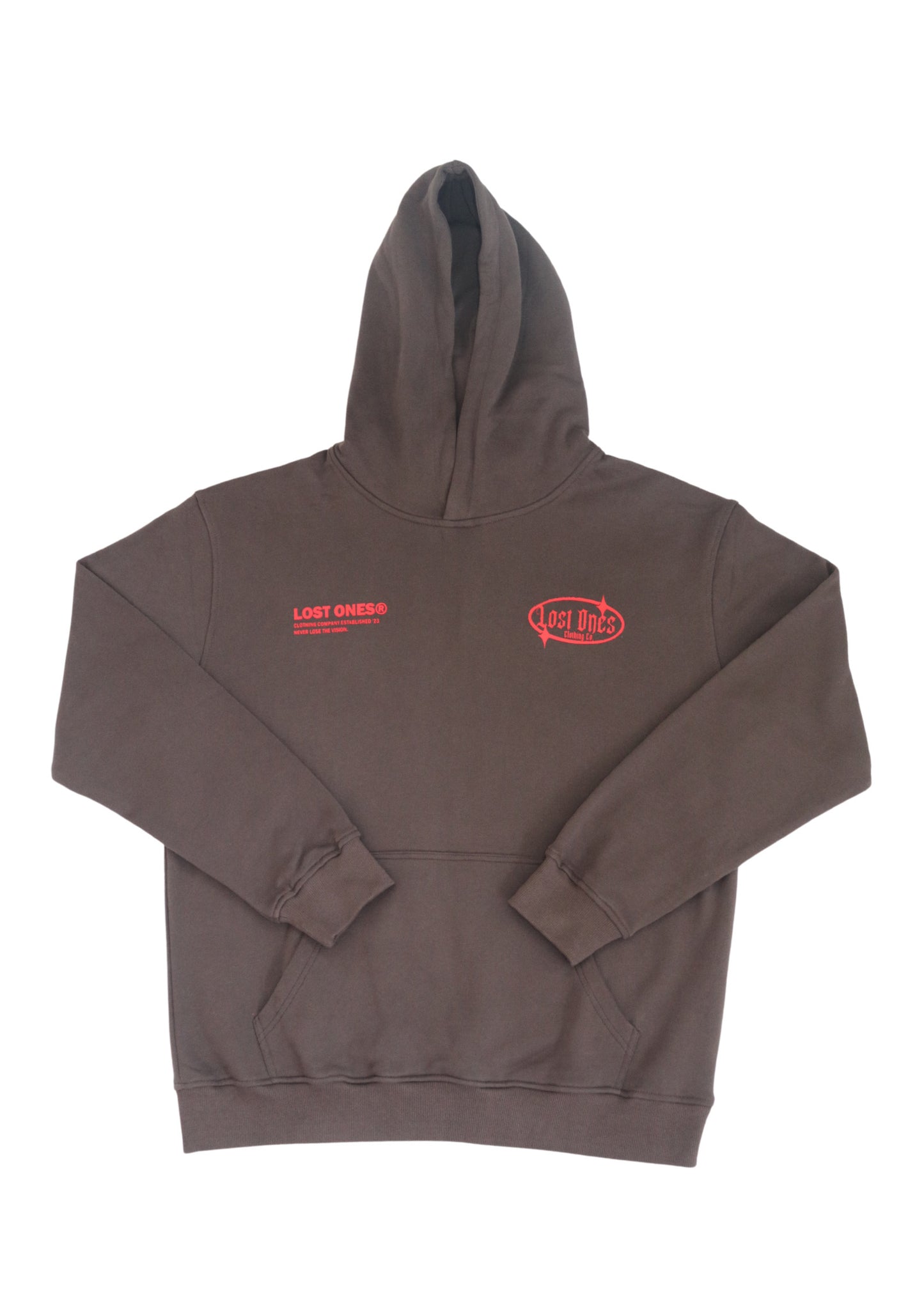 French Terry Hoodie - Shadow Grey